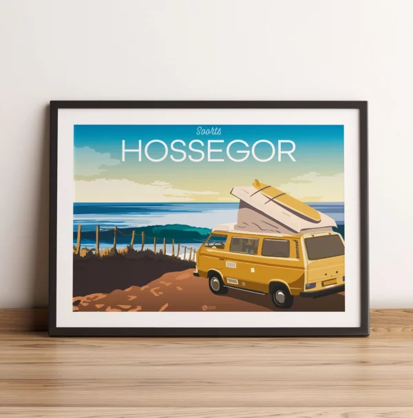 Affiche Soorts Hossegor Nouvelle aquitaine les Landes